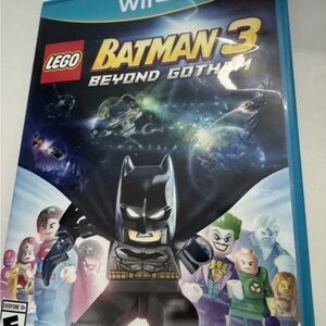 LEGO Batman 3: Beyond Gotham - Wii U Game with Blue Case